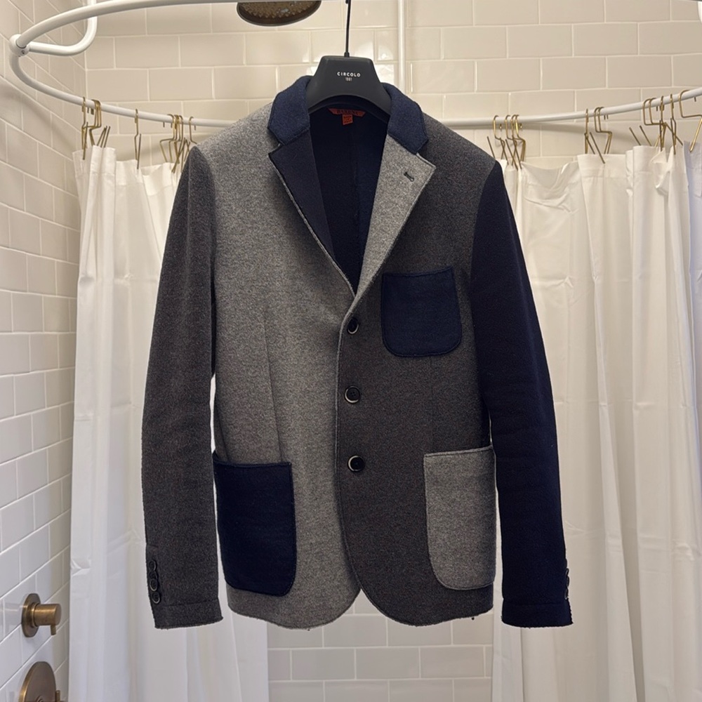 Barena color blocking blazer